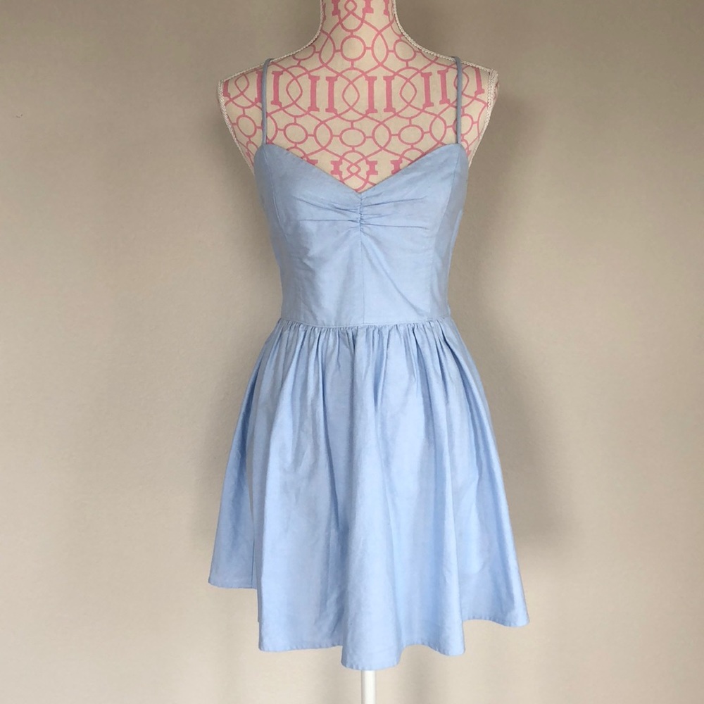 American Apparel blue summer dress
